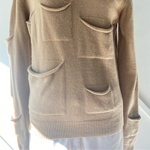 J.W. Anderson Multipocket Camel Wool Cashmere Sweater - S - Picture 8 of 16